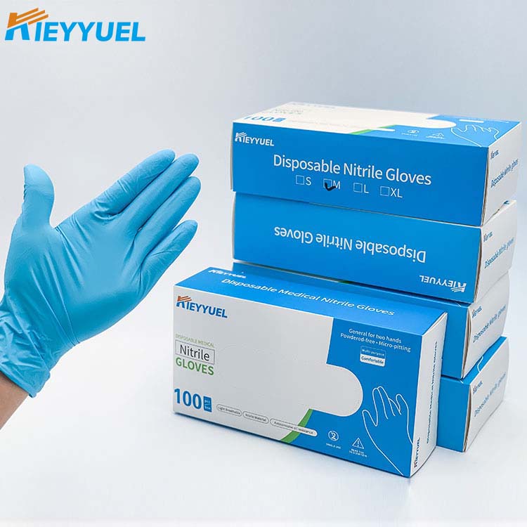 Guanti di Nitrile Mediche Dispussibili